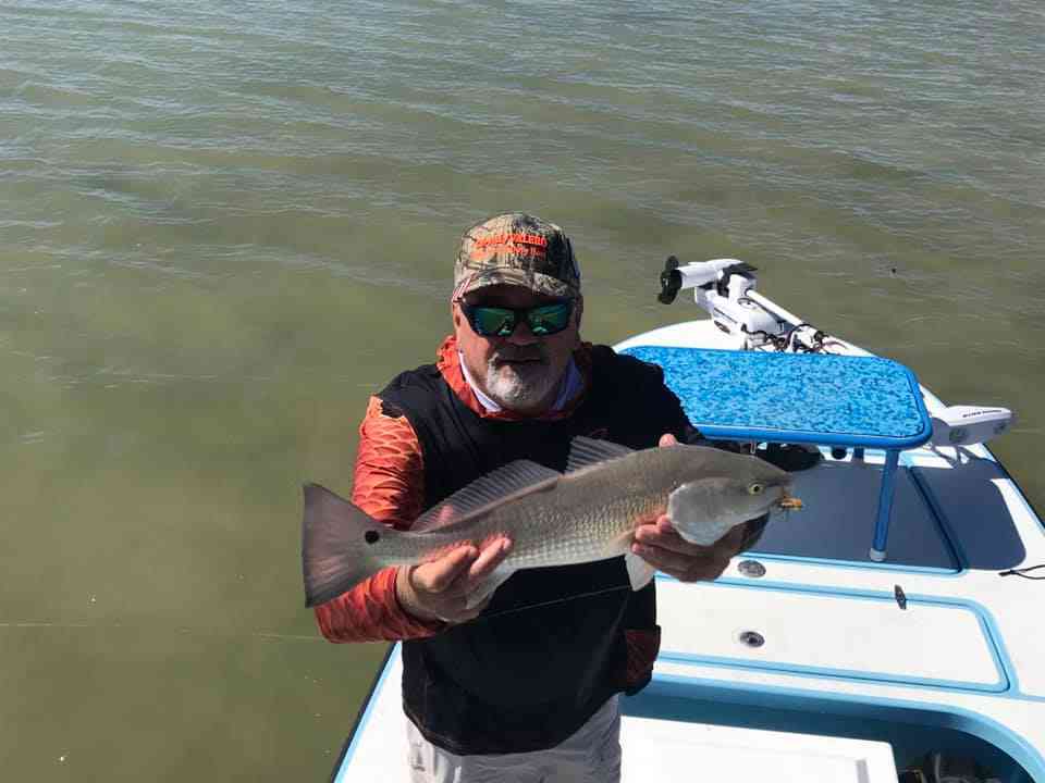 redfish on the fly